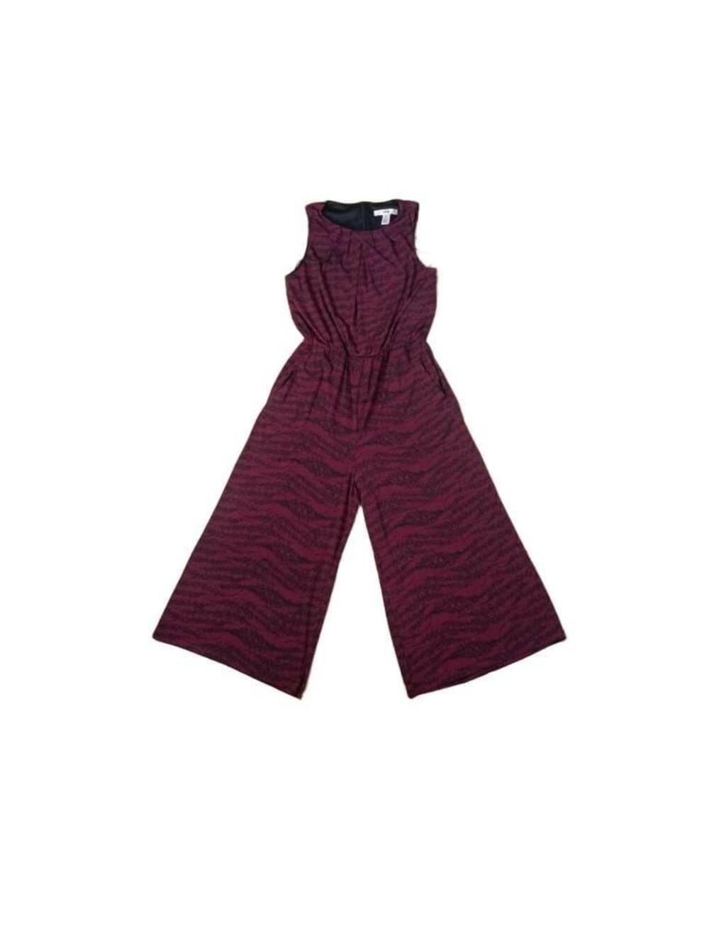 Wisp Women's Sleeveless Wide-Leg Cropped Jumpsuit